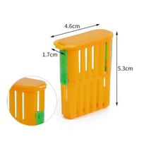 5Pcs Queen Bee Post Cage Beekeeping Queen Cages Move Transmit Grid Box Bee Marking Cage Beekeeping Tools Queens Shipping Box