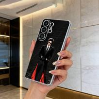 Actor Linghe Zhang Phone Case For Samsung S25,S24,S21,S22,S23,S30,Ultra,S20,Plus,Fe,Lite Transparent Cover Samsung S21plus