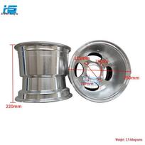 Go-kart ATV Off-road Wheel Accessories: Big Bull 22x11-9 Inch Aluminum Alloy Rim