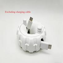 Cable Organizer Cord Winder, Portable Cable Keeper USB Cable Holder, Travel Cable Management, Type C Charger Cord Organizer balta