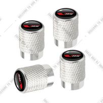 Car CNC Aluminum VRS Emblem For Skoda Kodiaq Yeti Fabia Roomster Octavia Sport Line 4pcs Tire Valve Air Port Stem Cover Caps