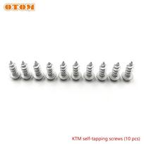 For KTM Fairing Screws Motorcycle Bolt Kit M6 M8 Shock Absorbing Guard Plate Brake Disc Screw EXC XC SX Adventure Fastener Kit