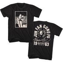 Bruce Lee Martial Arts Legend Jun Fan Gung Fu Locations 1963 Men's T Shirt S