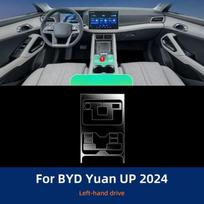 TPU Protective Film for BYD Atto 2 2024-2026 Interior Anti-Scratch Transparent Sticker Set / Transparent / LHD juoda