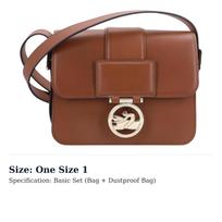Previous Season Box-Trot logo-plaque crossbody bag 10174HAU504 One Size 1 ruda