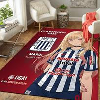 1pc Alianza Lima Season Carpet Rug for Bedroom Living Room Decor Sofa Home Game Area Rug Non-slip Floor Mat. DT7150169 40cm x 60cm