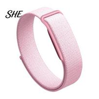 Watch Band for Google Fitbit Air, Breathable Replacement Sport Comfortable Gym Strap, Adjustable Anti-sweat Woven Wristband Fitness Tracker E red