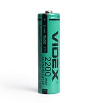 Akumulator litowo-jonowy videx 18650 2200mah bez zabezpieczenia luzem/1 szt.