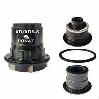 / Hub Driver Body 12mm Thru Axle 12 Speed Sealed Bearings 6 Pawl Hubs Drivers