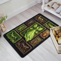 Insect Collection Pattern Rug Floor Mat for Living Room or Bedroom Soft and Comfortable Carpet a Gift for Birthday and Holiday. 40x60cm( 15x23in ) įvairiaspalvis
