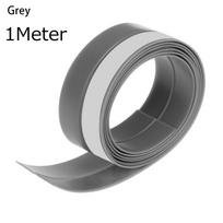 Wind proof Door Window Tape Wall Sticker Sealing strip Moldproof Silicone 1m-grey