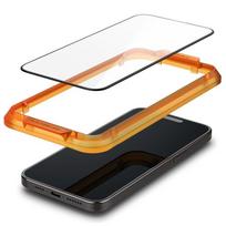 Tempered Glass Spigen Alm Glass Fc 2-Pack Iphone 15 Black