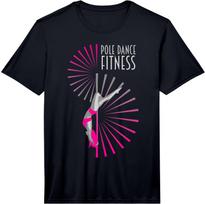 Mens Pole Fitness Dance Graphic Cute Lady Dancer Gift Performance  Unisex T-Shirt XXXXL