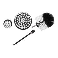 4Pcs Drill Brush Car Detailing Kit with Extend Attachment Power Scrubber Set for Cleaning PP