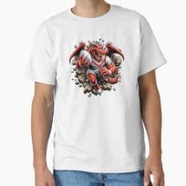 St George Illawarra Dragons Smash Through Classi Made In Usaaus Tshirt S2xl S