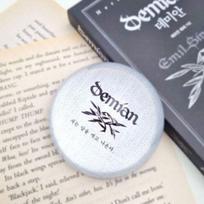 Paperweight with Korean writing, Hermann Hesse Demian Paperweight, Bird Breaking Out of Egg Design
