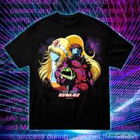 Daft Punk Digital Love Anime Graphic T-shirt M