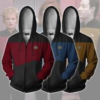 Star Trek Cosplay Jacket Voyager Hoodie 3D Print Women Men Hoodie