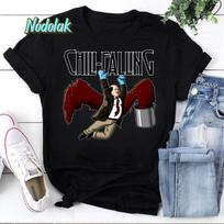 Chili Falling The Office Vintage T-Shirt, Kevin Malone Shirt, Home Alone Kevin Shirt, TV Series Shirt S