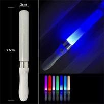 Luminous LED Glow Stick Battery Operated Light Stick Portable Flashing Lightstick  Holiday 27cm blue