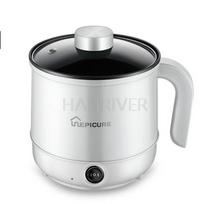 110/220VMultifunctional Electric Cooker Hotpot Mini Non-stick Food Noodle Cooking Skillet Egg Steamer Soup Heater Pot Frying Pan 110V&US