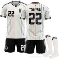 Soccer Uniform Set, Short Sleeve Football Jersey and Shorts Sportswear Kit for Training, Matches and Team Activities S（Rec. Height 160-170CM）