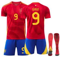 Soccer Uniform Set, Short Sleeve Football Jersey and Shorts Sportswear Kit for Training, Matches and Team Activities L（Rec. Height 175-180CM）