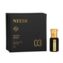 „NEESH“ medžio atrai vyrams ir moterims, „Roll-On“ aistra su ilgai išliekančiu kvapu, tobula unisex dovana (6 ml)