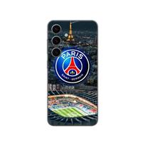 Coque Samsung Galaxy S24 FE psg logo stade nuit tour eiffel Maniacase