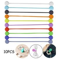 Magnetic Cable Ties - Silicone Cable Clips - 10pcs balta
