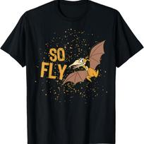 Land Before Time Petrie Is So Fly T-Shirt S juoda