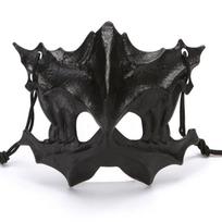 Vakarėlio kaukolės kaukė ilgais dantimis demono skeletas pusės veido kaukė vilko drakono tigro Houjuu Nue kaukė cosplay Helovino kostiumo rekvizitai black