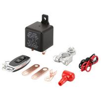 Automotive Relay Wireless Remote Control 200A 12V Battery Disconnect Switch with Waterproof Shell Copper Terminals A