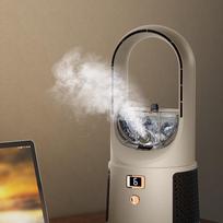 Humidifying Bladeless Tower Fan
