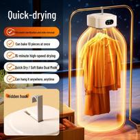 2026 Portable Folding Clothes Dryer - Compact Air Drying Machine for Dorms and Small Spaces.