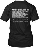 Wwyd What Would Yeshua Do T-Shirt Made in the USA Size S to 5XL Unisex T-Shirt XXL