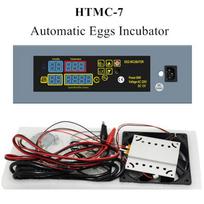 HTMC-7 Automatinis kiaušinių inkubatorius Skaitmeninis temperatūros valdymas Mini „pasidaryk pats“ dėžutė vištų, ančių, paukščių kiaušiniams