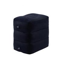 Compact Foot Relax Inflatable Footrest Comfortable Durable Leg Cushion Pillow Portable Lightweight Seat Cushion Car Travel juoda