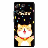 For Moto G56 G86 Case Fashion Original Black Soft Silicone TPU Case Back Cover for Motorola Moto G86 G56 Planet Shockproof Capa moto G56