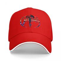 World of Warcraft Logo Baseball Cap Black Embroidered Design Gaming Fan Hat Unisex Adjustable Fit for Unisex and Women Adjustable