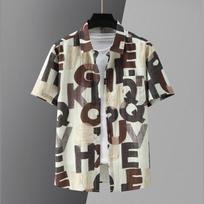 Vasariniai dideli marškiniai Vyriški viršutiniai mados didesnio dydžio 4XL-11XL laisvalaikio vyriški marškiniai trumpomis rankovėmis 10XL smėlis