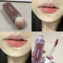 Silky Water Mist Lip Glaze: Moisturizing, Plumping, Natural Gloss for Younger-Looking Lips 4.5g