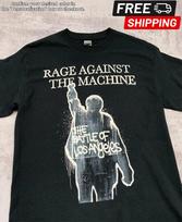 Rage Against the Machine The Battle Black Unisex T-shirt Size S-5XL XXL
