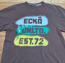 Vtg Y2K Ecko Unltd Oversized Baggy Hip-Hop Skate T-Shirt Size L S