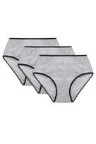 Vivisence 4017 3-pack j.szary m majtki wysokie figi
