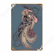 Vicar Amelia Bloodborne Metal Plaque Poster Custom Painting Garage Cave Cinema Tin Sign Poster 20X30CM