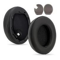 Lambskin Earpads For WH-1000XM4 1000XM4 Headphones Earpad Ear Cushions Replacement Earmuff Set Sheepskin juoda