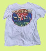 VTG Bob Seger The Silver Bullet Band Tour Shirt Shirt White Unisex S-4XL E1277 XXXXL