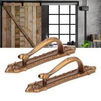 2pcs Durable Sliding Barn Door Handles 160mm Hole Distance Cabinet Handles Barn Door Pulls  Garages