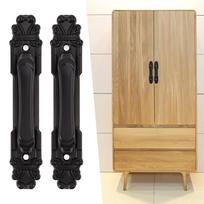 2pcs Aluminum alloy Barn Door Handle Sturdy Sliding Door Handle Heavy Duty Door Handle  Garage